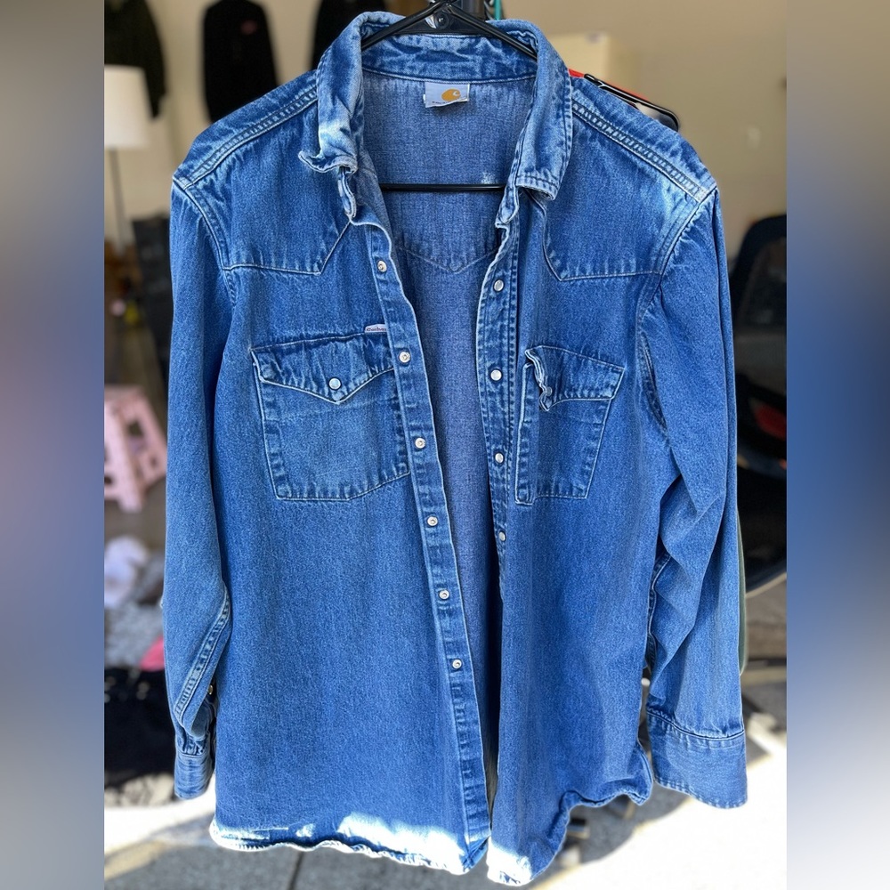 Vintage Carhartt Denim Jean Jacket